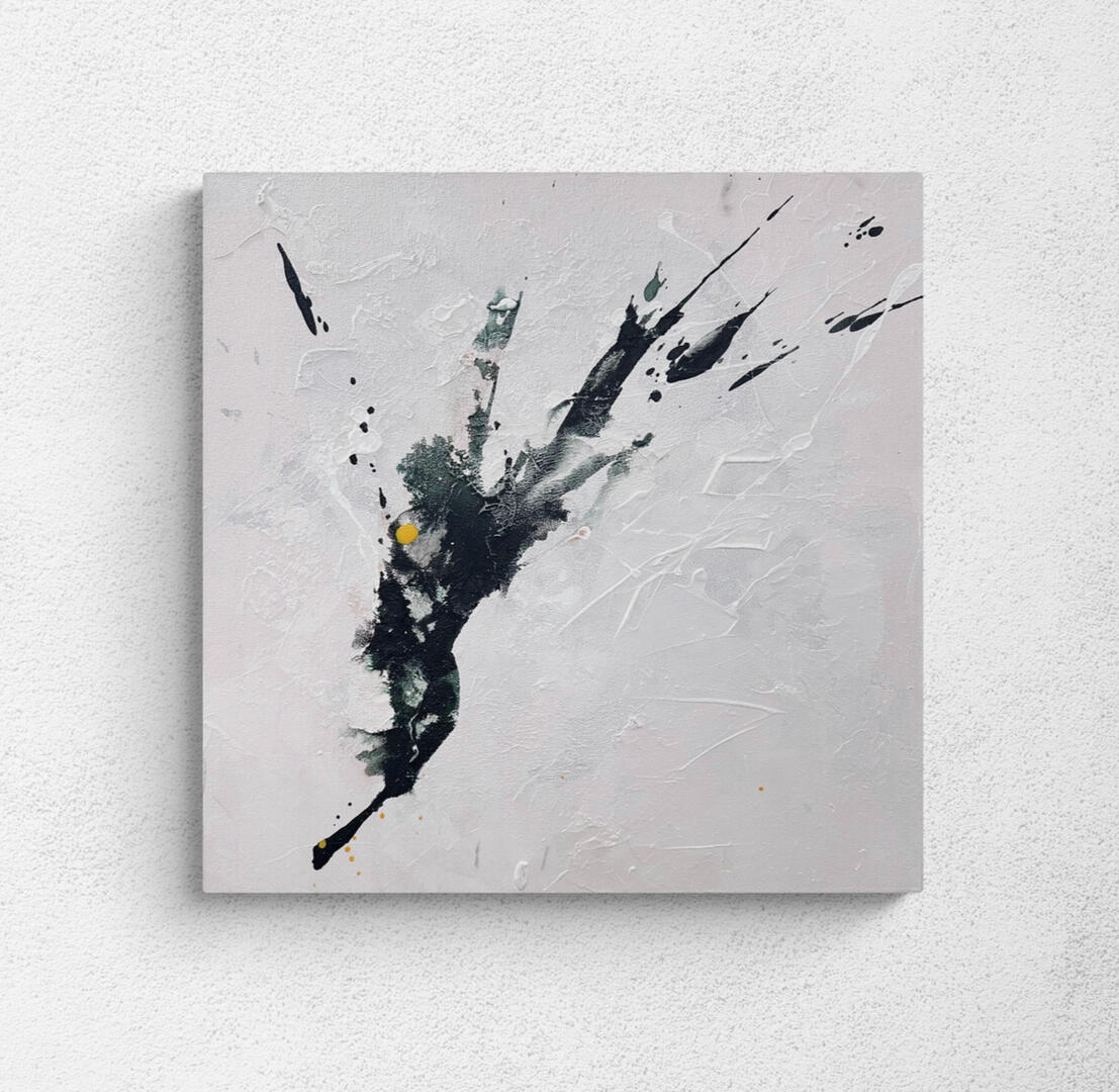 Die Entwicklung IV - Acryl auf Keilrahmen 50x50cm - €65,-