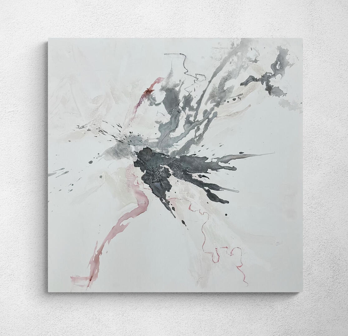 Fairy - Acryl auf Keilrahmen 80x80cm - € 125,-
